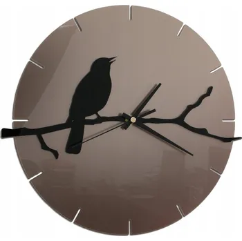 Hodiny Nástěnné hodiny Volan hnědé 30 cm