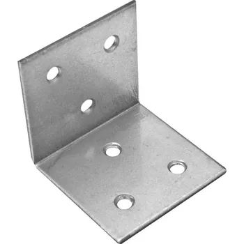 Tesařské kování Úhelník spojovací, úzký držák 40x40x40 mm