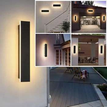 Nástěnné svítidlo Nástěnné svítidlo FFDDT123 černé, integrovaný LED zdroj 9 W