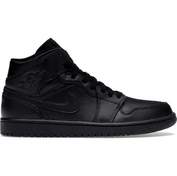 Pánská móda Jordan 1 Mid Triple Black Velikost: 42.5 554724-093