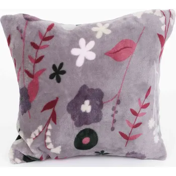 Bytový textil Povlak na polštářek mikroplyš Exclusive 40 × 40 cm - Dora šedá