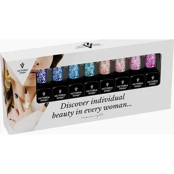 Lak na nehty VICTORIA VYNN Dárková krabička pro 8 gel laků 1ks