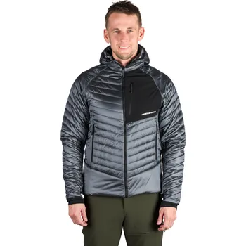 Pánská bunda Pánská turistická bunda NORTHFINDER-BALINT-479jeans Modrá M