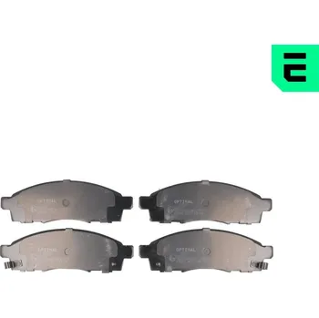 Brzdový systém Sada brzdových destiček, kotoučová brzda OPTIMAL BP-12537