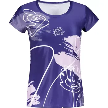 Dámské volnočasové triko premium ALTISPORT VOJ/ALW120TR06 FIALOVÁ XL