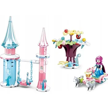 ostatní stavebnice Sluban Stavebnice sen M38-B0895 Houpačka Sněhové pole 135 ks