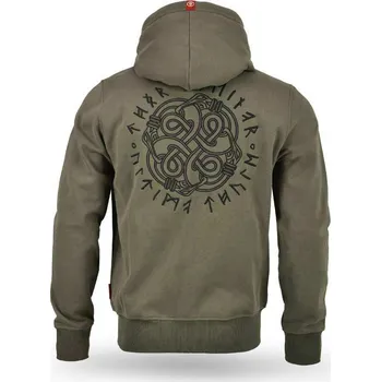 Pánská mikina Thor Steinar Stormsk Mikina s Kapucí Olivová XXL