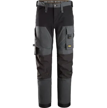 Pracovní oblečení Pracovní kalhoty AllroundWork Full Stretch+ šedé Snickers Workwear Velikost: 148