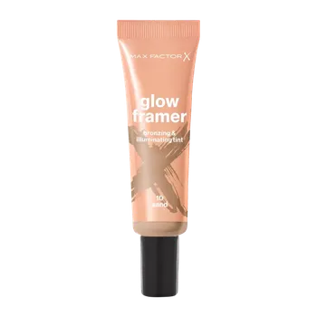 Make-up Max Factor Glow Framer bronzující tint pro konturování a rozjasnění obličeje 10 sand, 30 ml
