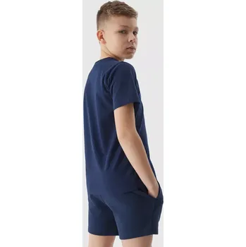 Chlapecké kraťasy Chlapecké teplákové šortky 4F - tmavě modré Velikost: 152