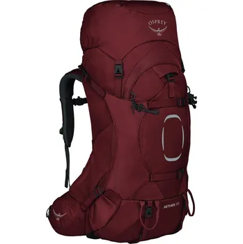 turistický batoh Turistický batoh Osprey Aether 55L acorn red S/M