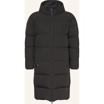 Pánský zimní kabát Tommy Hilfiger Pánský Péřový Kabát, černá, 56