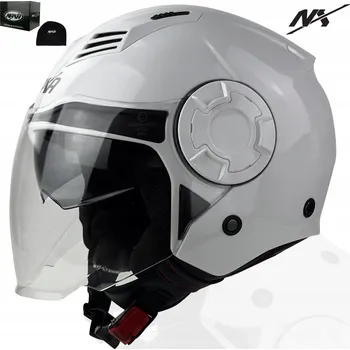 Helma na motorku MOTOCYKLOVÁ PŘILBA OTEVŘENÁ NAXA S23X vel. S S BLENDOU