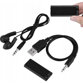IP kamera MINI DIKTAFON 15 HODIN ZÁZNAMU S PAMĚTÍ 8 GB