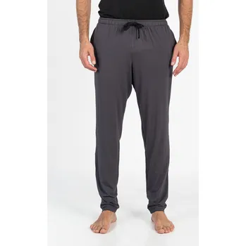 Pánské pyžamo TallGuys Pánské prodloužené pyžamo | Kalhoty | Antracit Velikost: XXL, Délka kalhot: LONG