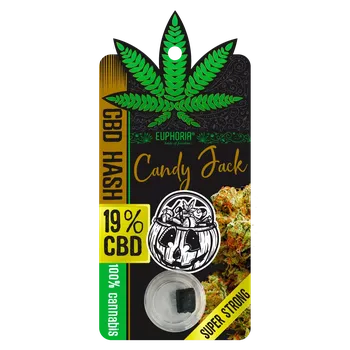 CBD CBD Hash Candy Jack s vysokým 19% obsahem plnospektrálního CBD.