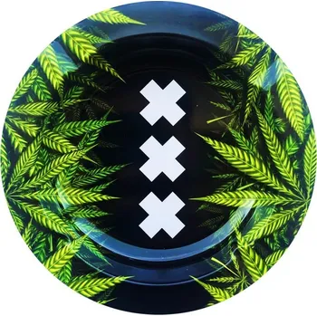 Popelník Kovový popelník od firmy Best Buds.