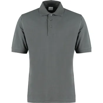 Pánské tričko Kustom Kit Polokošile Superwash KK 460 piqué, krátký rukáv, pánská COT43046067001-dark grey S Šedá tmavá