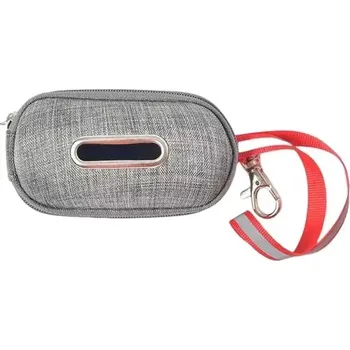 Úložný box TopTechnology Úložný box na odpadky pro psy a kočky z lnu (šedý)