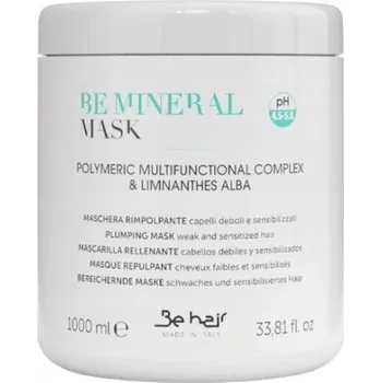 Vlasová regenerace BE COLOR BE MINERAL POLYMERNÍ MINERÁLNÍ MASKA 1L pro jemné a suché vlasy