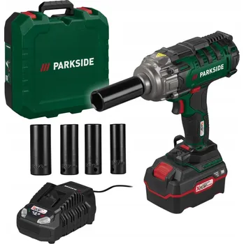 PARKSIDE PASSK 20-Li 20V 400 Nm + pouzdro na nástavce