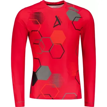 Pánské tričko Pánské funkční kompresní tričko premium ALTISPORT VOJ/ALM037TR03 ČERVENÁ XXXL