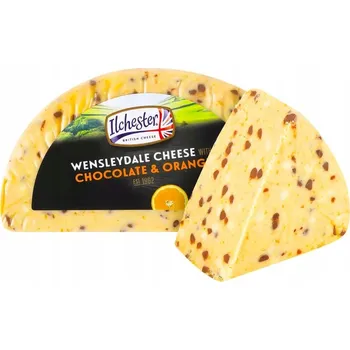 Čokoláda SÝR WENSLEYDALE S ČOKOLÁDOU A BRITSKÝM POMERANČEM 200 g