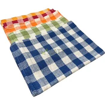 Utěrka KARIN Kuchyňská utěrka mřížka 50x70 cm - SADA 5ks