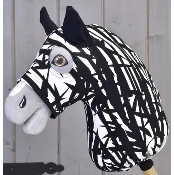 Hobby horsing Ochranný oblek pro hobby horse LarDen, bambus, bílo-černý, vel. M