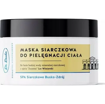 Pleťová maska Dr Duda 200 g sirná maska na tělo