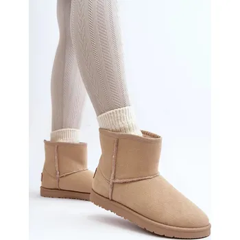 Dívčí sněhule Dámské Cross Jeans Sněhule MM2R4023C Béžová Velikost: 40