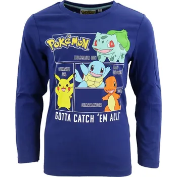Chlapecké tričko TRIKO POKÉMON f UK 23 68238 - 0010 tm. modré Velikost: 8