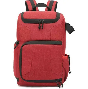 Ochrana fotoaparátu a videokamery Multifunkční vodotěsný batoh na fotoaparát, fototechniku, červený, 43 x 29 x 15 cm