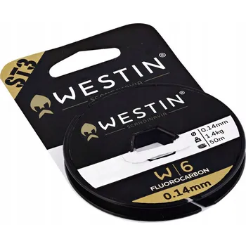 WESTIN W6 ST5 FLUOROCARBON 20M 1,05MM 53,5KG 118,1LBS CLE