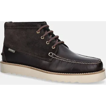 Pánská obuv Kožené boty Barbour Hadston MFO0822BR35 hnědá 89X, EUR 43