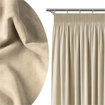 Závěs Závěs zatemňovací s řasící stuhou, na žabky 280 cm x 250 cm