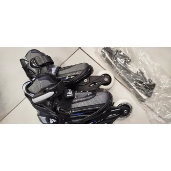 Kolečkové brusle Brusle 2v1 METEOR FLEX Abec 5 velikost 29-32