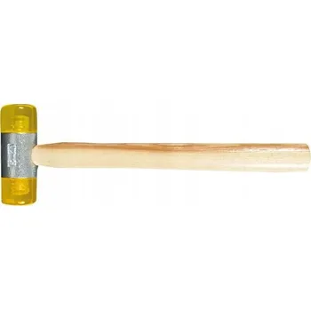 Kladivo Kladivo s plastovou hlavou, žluté, 22 mm fortis