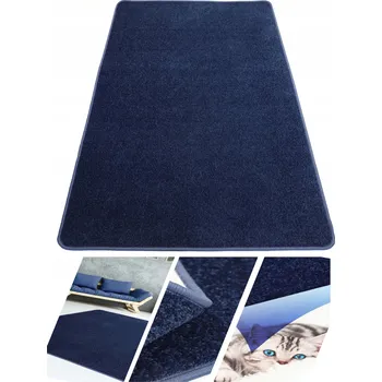 Koberec KOBEREC DIAMOND TMAVĚ MODRÝ NA MÍRU 200x200cm