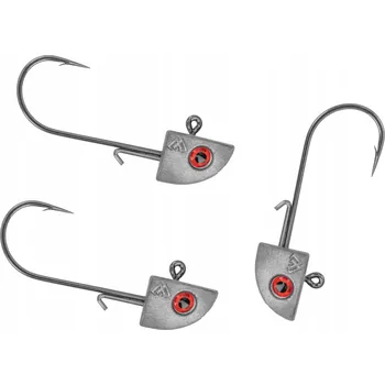 MIKADO JIGOVÁ HLAVIČKA - JAWS TROJÚHELNÍKOVÁ S OČKEM 5g-1/0 BN - bal. 3 ks