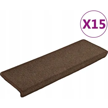 Nášlap na schod Nášlapy na schody hnědé 65x21x4 cm