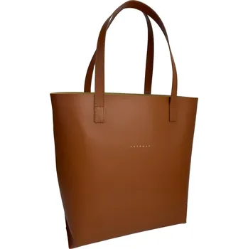 Kabelka Kožená kabelka Rosina Barva: Cuoio se zlatem