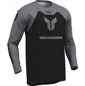 Pánské tričko THOR Ridemode Menace Jersey Black pánské tričko cross enduro off road 3XL