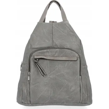 Batoh Dámský kožený městský batoh Eko Kůže Šedá Hernan