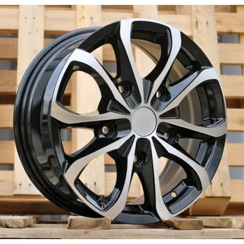 Alu kolo Alu kola Racing Line FBX079, 16x6.5 5x160 ET56, černá + leštění