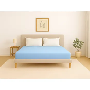 Prostěradlo Slee jersey prostěradlo - světle modrá Rozměr: 180 x 200 cm