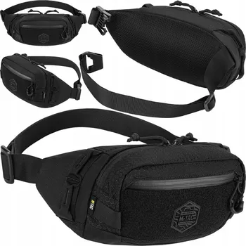 Ledvinka M-Tac ledvinka Nerka Tactical Waist Bag Hex černá