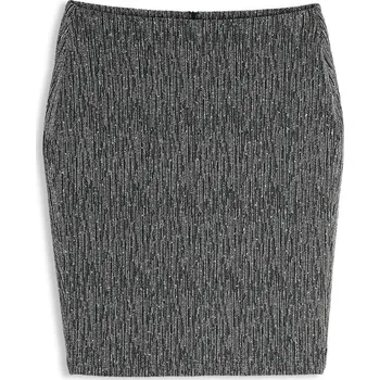 Dámské oblečení GATE Pouzdrová mini sukně 40 625-1076/89 Černá 40