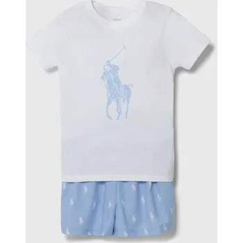 Pánské pyžamo Dětské pyžamo Polo Ralph Lauren 4P0146 modrá 50X, vel. 164