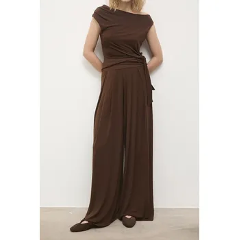 Dámské kalhoty Kalhoty Answear.LAB 55102.iak hnědá 88X, vel. L